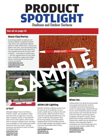 Athletic Business Product Spotlight